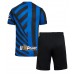 Dječji Nogometni Dres Inter Milan Domaci 2024-25 Kratak Rukav (+ Kratke hlače)